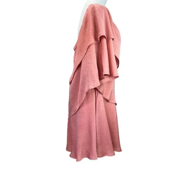 Show Me Your Mumu Copper Ruffle Romper Size Small